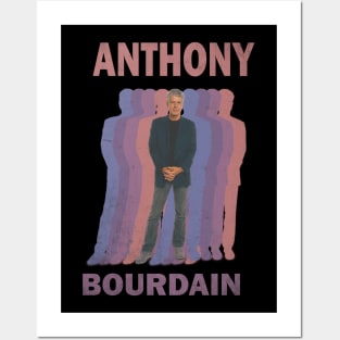 Anthony Bourdain Colour Posters and Art